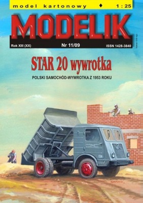 Modelik 11/09 - Star 20 polska wywrotka 1:25