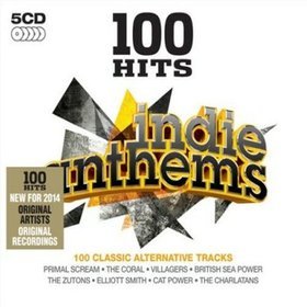 SKŁADANKA 5 CD / 100 Hits - Indie Anthems / FOLIA