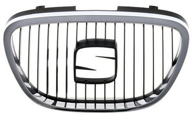 GRILLE DÉFLECTEUR DE RADUATEUR GRILLE DE RADIATEUR SEAT TOLEDO 04- CHROME - milautoparts-fr.ukrlive.com