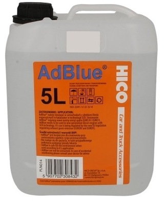Płyn Ad Blue ISO 22241 Hico 5L