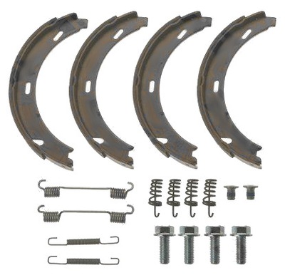 TRW BRAKE SHOES BRAKE REAR SET MERCEDES C209 W203 - milautoparts-fr.ukrlive.com