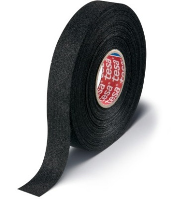 Tesa лента изоляционная parciana czarna 25mm 25 mb фото №1