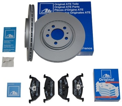 ATE DISCS + PADS VW GOLF 4 LEON OCTAVIA AUDI A3 - milautoparts-fr.ukrlive.com