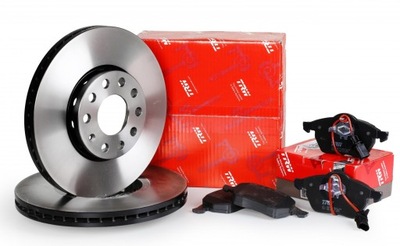 Tarcze Klocki TRW Przód VW PASSAT B5, B5 FL 288mm