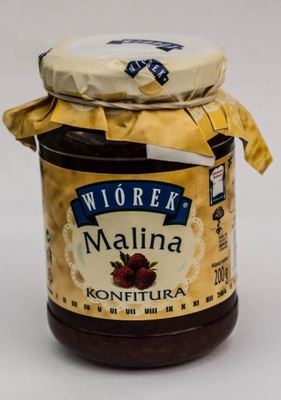 konfitura MALINOWA z malin domowa naturalna eko