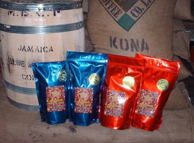 100% Blue Mountain lub Kona 454g 1LB śr palona