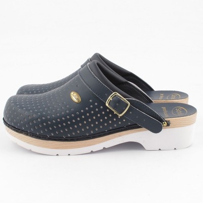 SCHOLL CLOG granatowe sanitarne CHODAKI 18016/36