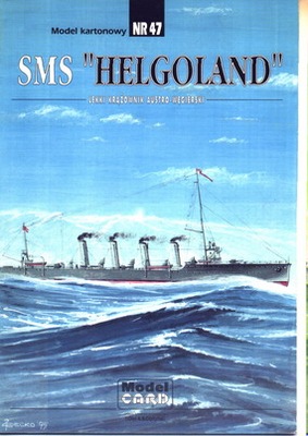 Model Card nr 47 SMS "HELGOLAND"