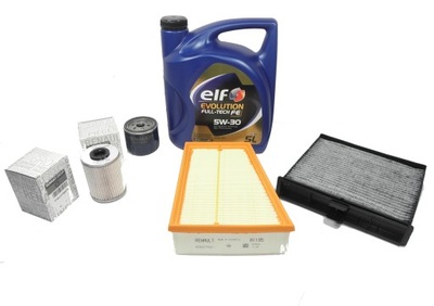 OIL ELF FILTERS RENAULT SCENIC II 1.9 DCI ORIGINAL - milautoparts-fr.ukrlive.com