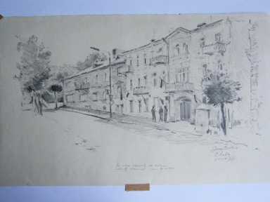 RYSUNEK CHEŁM 1977