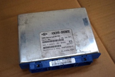 Man tgx tgs tga блок управления ebs бортовой компьютер ebs 7009 фото №1