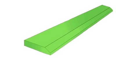 LEMIESZ NÓŻ KRAWĘDŹ TNĄCA ŁYŻKI 200x20 mm 500HB - milautoparts-fr.ukrlive.com