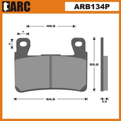 SABOTS DE FREIN DE FREIN AVANT HONDA CBR600S HYOSUNG ST700 - milautoparts-fr.ukrlive.com