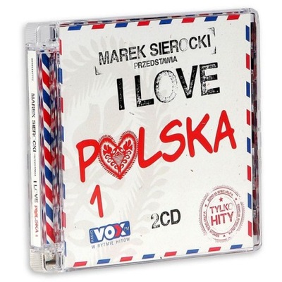 [CD] I LOVE POLSKA 1 - MAREK SIEROCKI PRZEDSTAWIA (folia) 2 CD