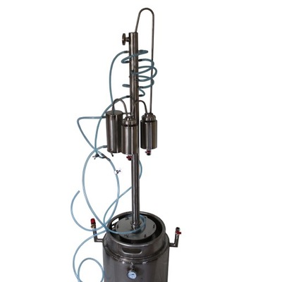 DESTYLATOR KEG 100 l PŁASZCZ WODNY AUTOMAT WLEW