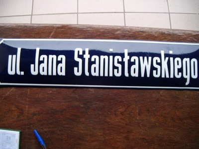 tablica znazwa ulicy