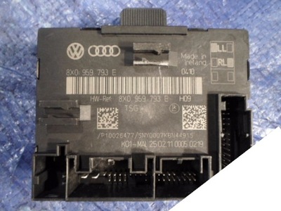 AUDI Q3 MODULE CONTROL UNIT DOOR 8X0959793E - milautoparts-fr.ukrlive.com