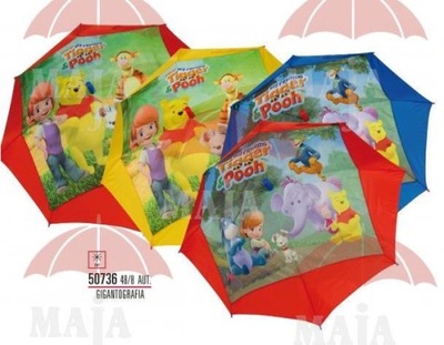 Parasol parasolka Kubuś Puchatek automat Disney