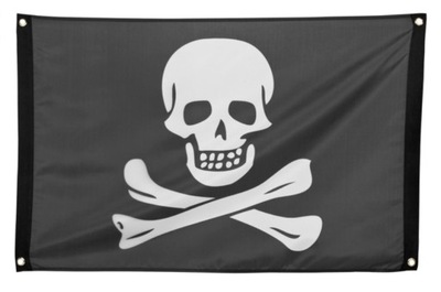 Flaga Piracka Pirat Piraci Piratów Baner Piracki