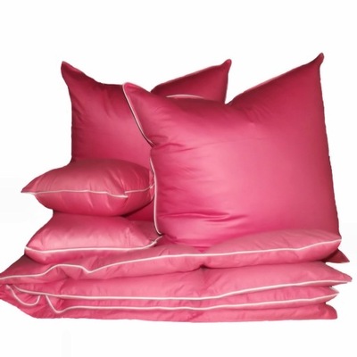 PROMOCJA Zestaw Kołdra puchowa 160x200+4 poduszki