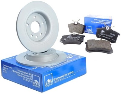 ATE DISQUES + SABOTS DE FREIN ARRIÈRE 255MM AUDI ALLROAD C5 LBN - milautoparts-fr.ukrlive.com