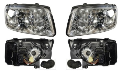 Vw bora лампи передні фари 97-05 h4 depo фото №1