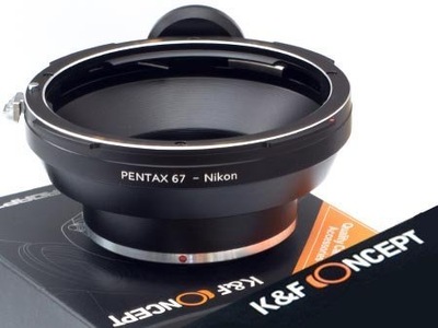 Adapter Pentax 6X7 - Nikon przejściówka JAKOŚĆ MA ZNACZENIE