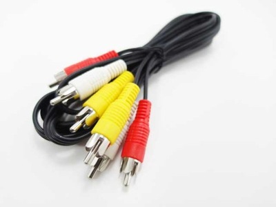 kabel przewód 3x wt RCA / 3x wt RCA 1,2m