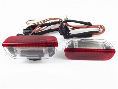 Лампа led освітлення двері vw seat skoda porsche фото №1