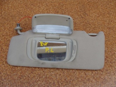 Lexus rx 300 05r козырёк козырёк левый фото №1