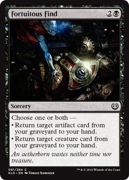 MTG 4x Fortuitous Find