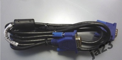 Kabel monitora VGA SVGA DB15 D-SUB15 1,8m FV