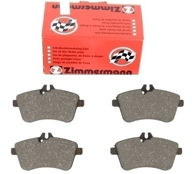 PADS BRAKE FOR MERCEDES A W169 ZIMMERMANN VAT INVOICE - milautoparts-fr.ukrlive.com