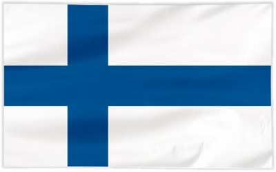 Flaga Finlandia 300x150cm - flagi Finlandii qw