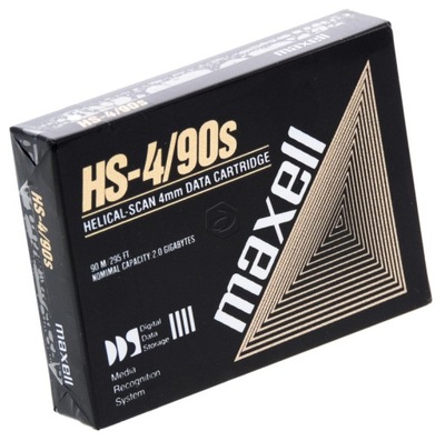 NOWA MAXELL HS-4/90s DDS 2/4GB DATA CARTRIDGE