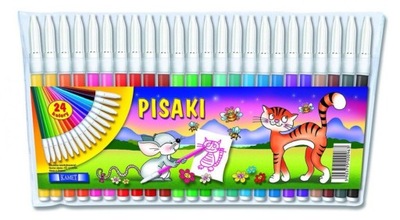 FLAMASTRY PISAKI 24 KOLORY