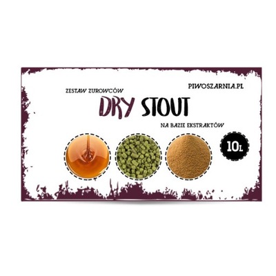 Dry Stout - ekstrakty Piwoszarnia Piwo Domowe