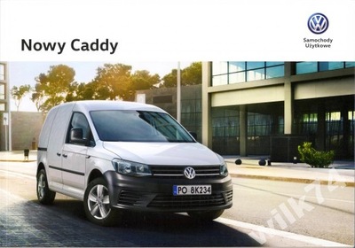 Volkswagen Vw Caddy prospekt model 2016 polski 68s