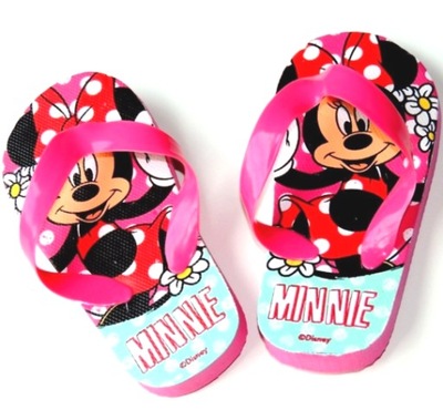 Myszka Minnie japonki roz 34 DISNEY 23cm BASEN