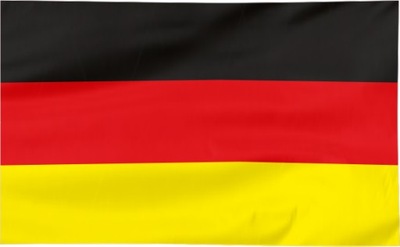 Flaga Niemcy 300x150cm - flagi Niemiec qw