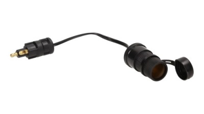 Адаптер штекер din do разъём прикуривателя 12/24v zc6 фото №1