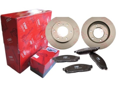 DISCS + PADS TRW FRONT MITSUBISHI L200 294MM - milautoparts-fr.ukrlive.com