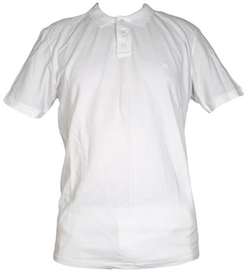 LEE koszulka meska white SHORTSLEEVE POLO _ S 36