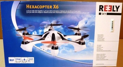 HEXAKOPTER REELY X6 CAMERA -DRON