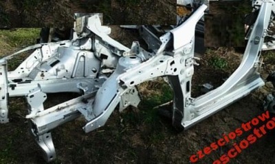 Peugeot 308 i чверть лонжерон ліва поріг блок двигуна фото №1