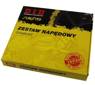 ZESTAW NAPĘDOWY APRILIA TUONO 125 03-07 DID + SUNS