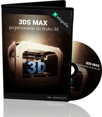 KURS 3DS MAX PROJEKTOWANIE DO DRUKU 3D - DVD