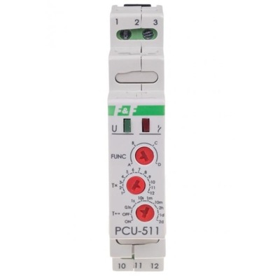 Przełącznik czasowy PCU-511 UNI F&F 230V IP20 8A