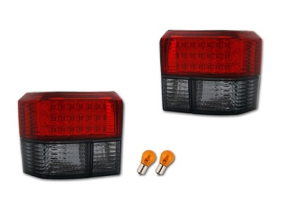 Лампа задняя vw t4 transporter red led диоды depo fk фото №1