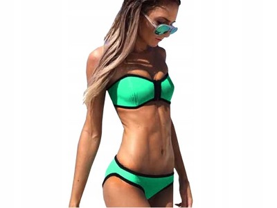 BAHAMA BIKINI STRÓJ KĄPIELOWY PUSH UP M 38